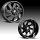 Fuel FF39D 8-Lug Gloss Black Milled Forged Dually Custom Truck Wheels